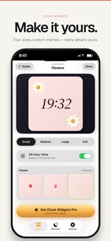 Clock Widgets: Flip & Digital Screenshot 3 of 4
