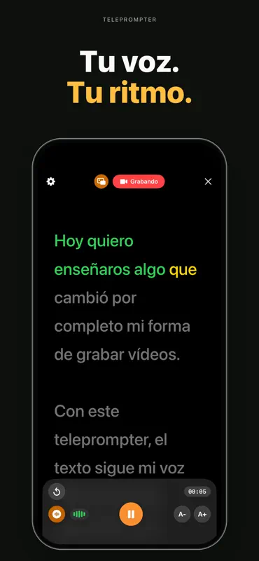 Teleprompter • Video Script screenshot 6 of 6