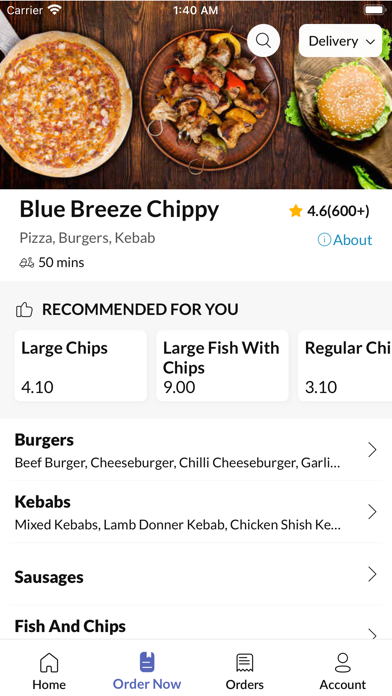 Blue Breeze Chippy Screenshot
