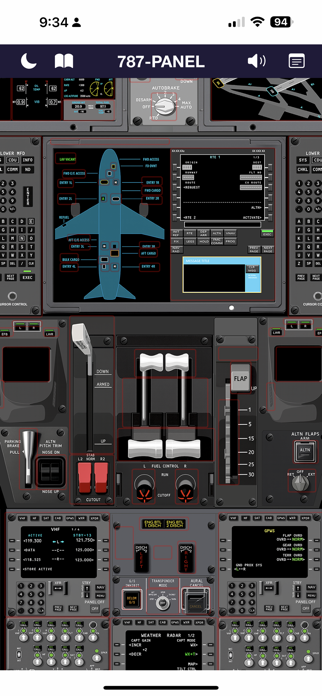 Boeing 787 Virtual Panel Screenshot 5 of 10