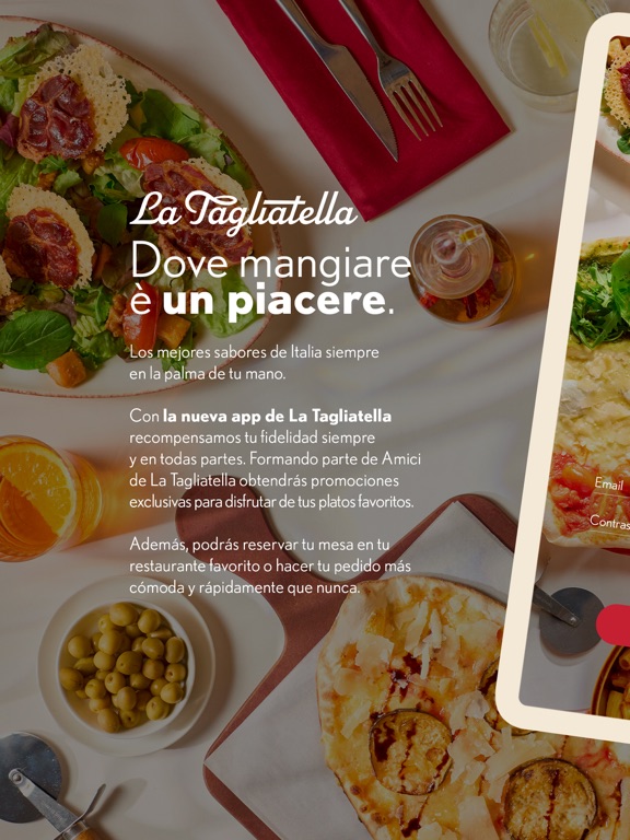 La Tagliatella Amici iPad screenshot 2