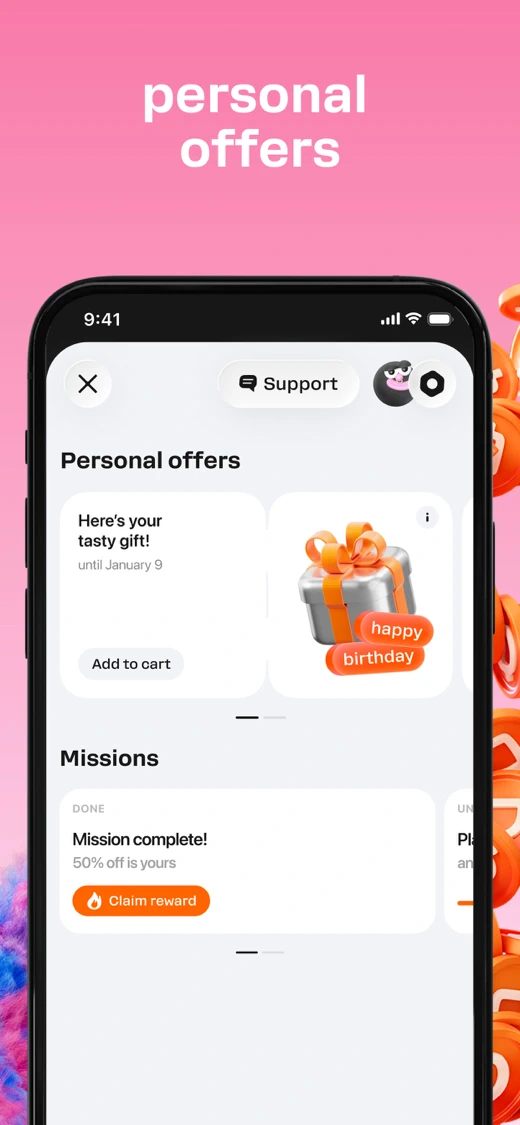 Dodo Pizza Delivery screenshot 2