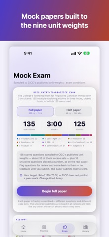 Immigration Consultant Exam screenshot 6