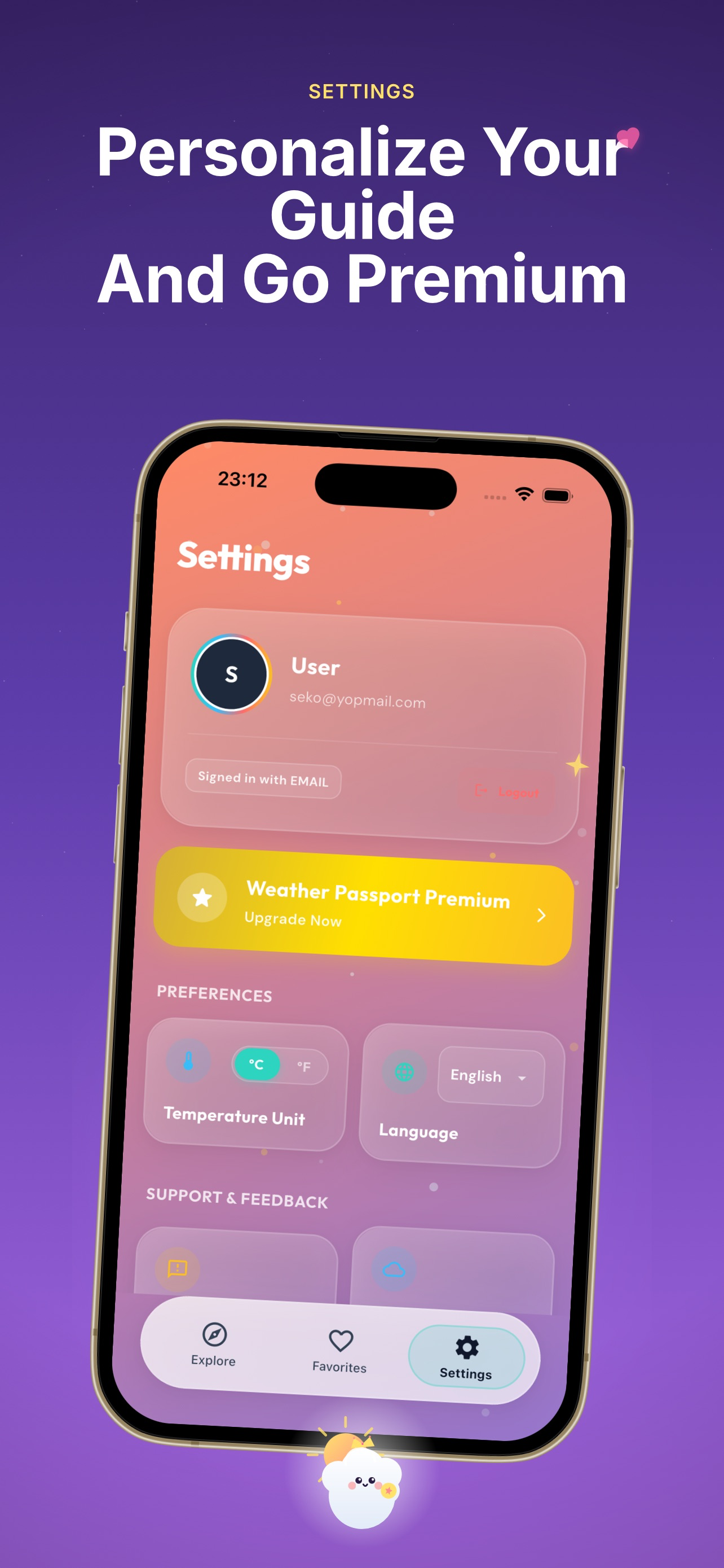 Weather Passport: Trip Planner