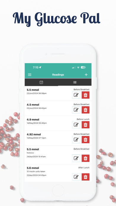 My Glucose Pal Screenshot