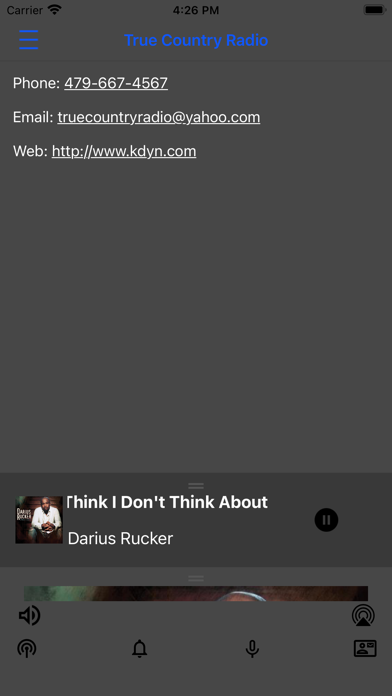 True Country Radio Screenshot