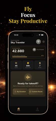 SkyFocus: Focus & Study Timer Screenshot 1 of 7