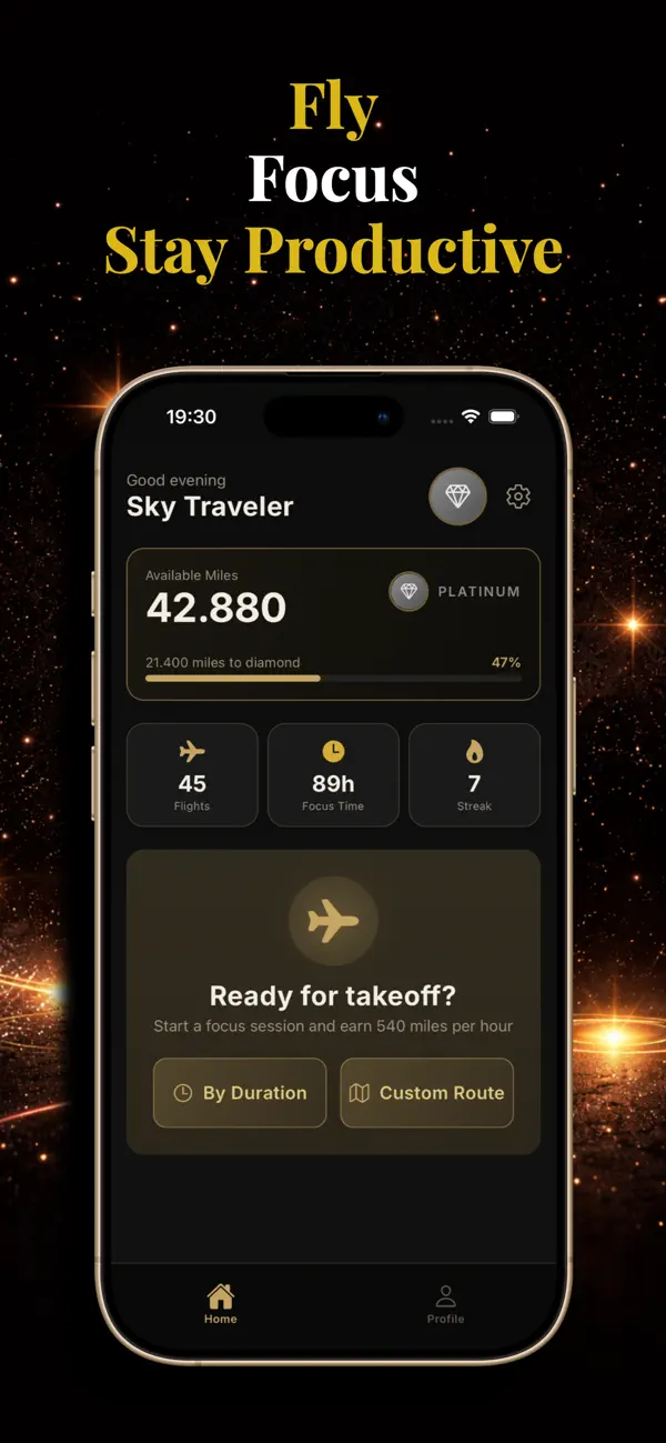 #1. SkyFocus: Focus & Study Timer (iOS) โดย: Ako Orhan
