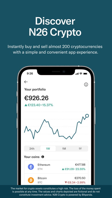 N26 — Love your bank Screenshot