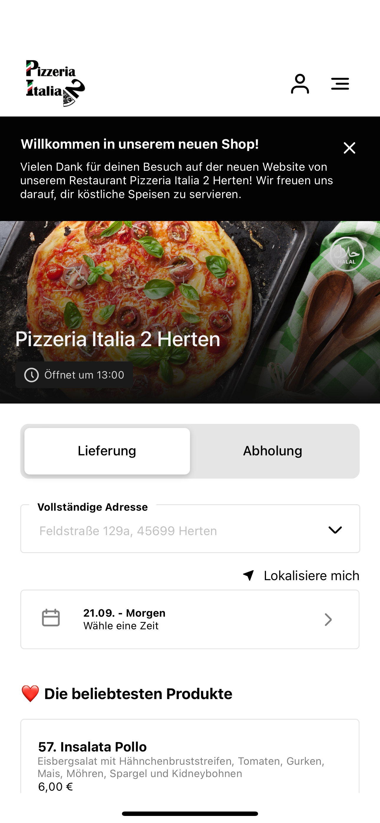 Pizzeria Italia 2 Herten DE