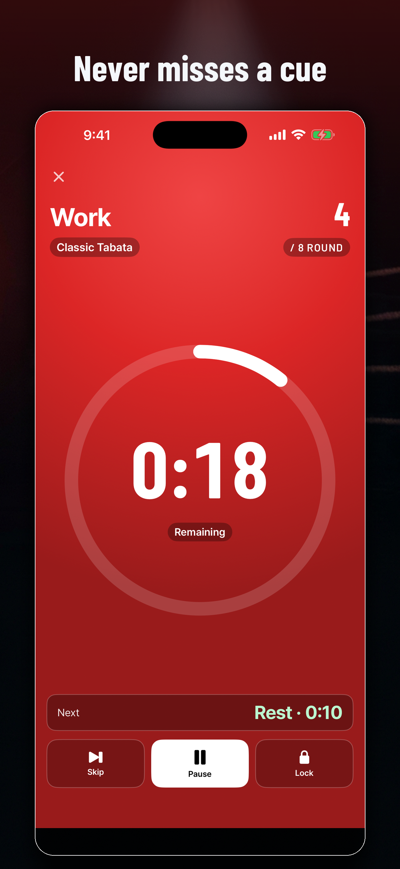 BOXREP - Interval Tabata Timer screenshot 2