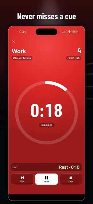 BOXREP - Interval Tabata Timer screenshot 2