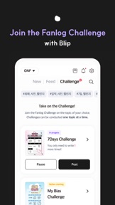 blip: Kpop idol schedule app screenshot