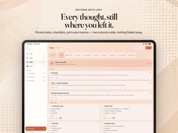 Cue: Personal AI Assistant iPad screenshot
