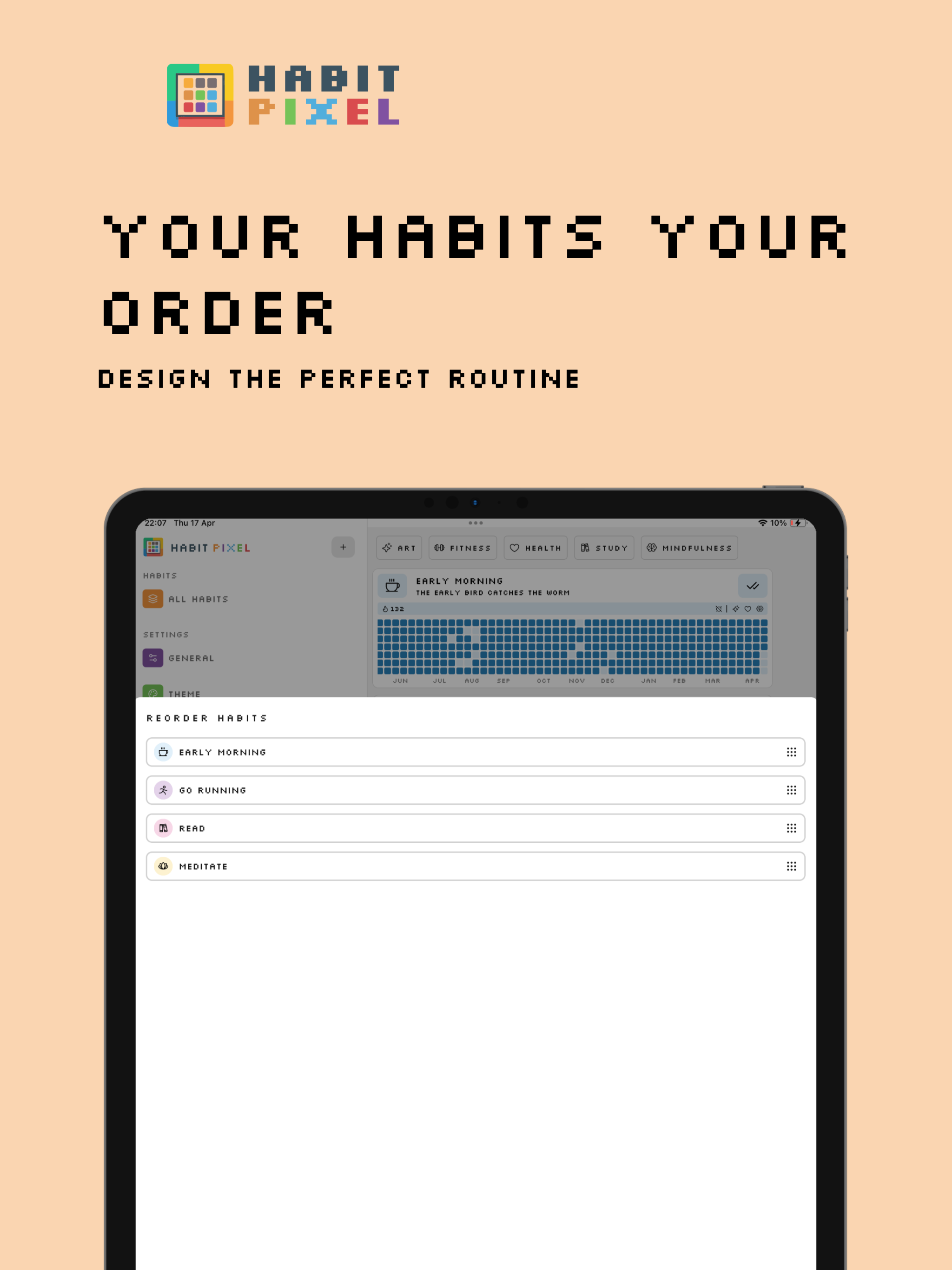 Habit Tracker - Habit Pixel