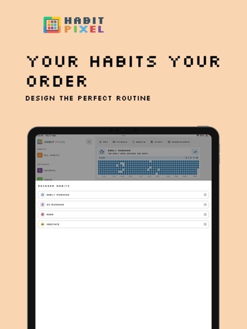 Habit Tracker - Habit Pixel ipad screenshot 4