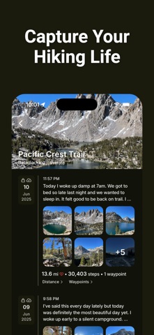 HikerFeed screenshot