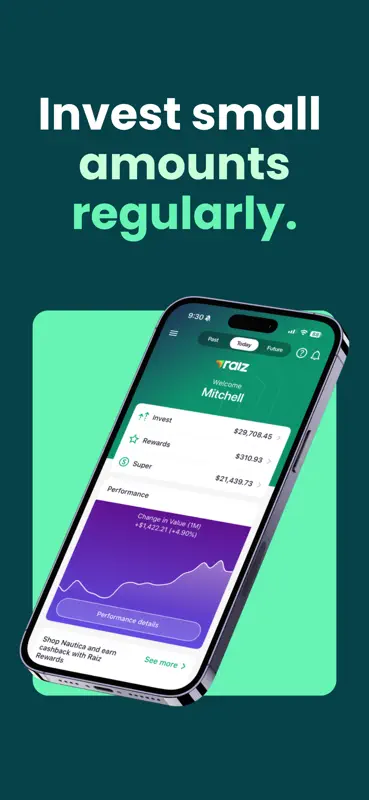 Raiz | Earn, Save & Invest screenshot 1 of 10