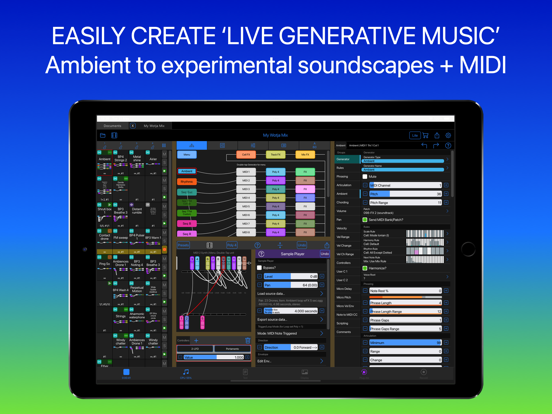 Screenshot #5 pour Wotja: Live Generative Music