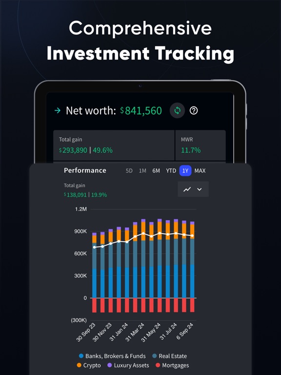 Screenshot #5 pour Wealth & Portfolio Tracker