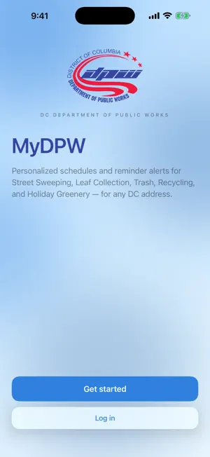MyDPW DC screenshot 1