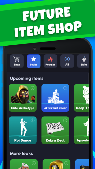Dilly for Fortnite Mobile App Screenshot