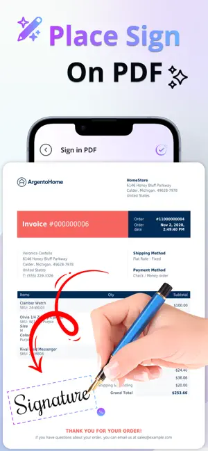 E Sign: AI Signature Generator screenshot 2