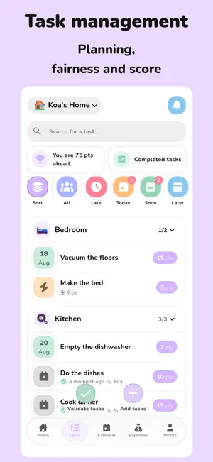 Koabit - Home organization screenshot 2