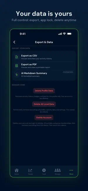 ZivoLog screenshot 1
