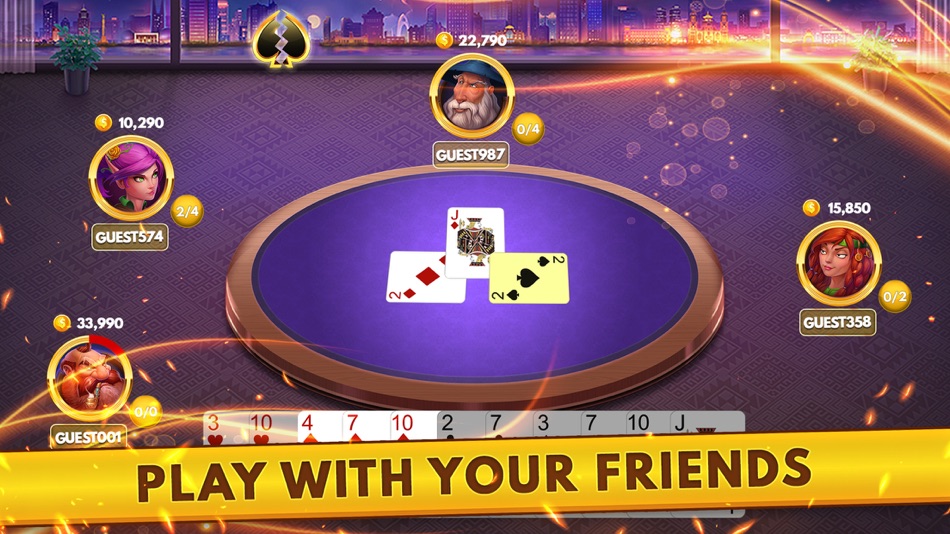 #3. Spades Multiplayer (iOS) 由: OEngines Games LLP