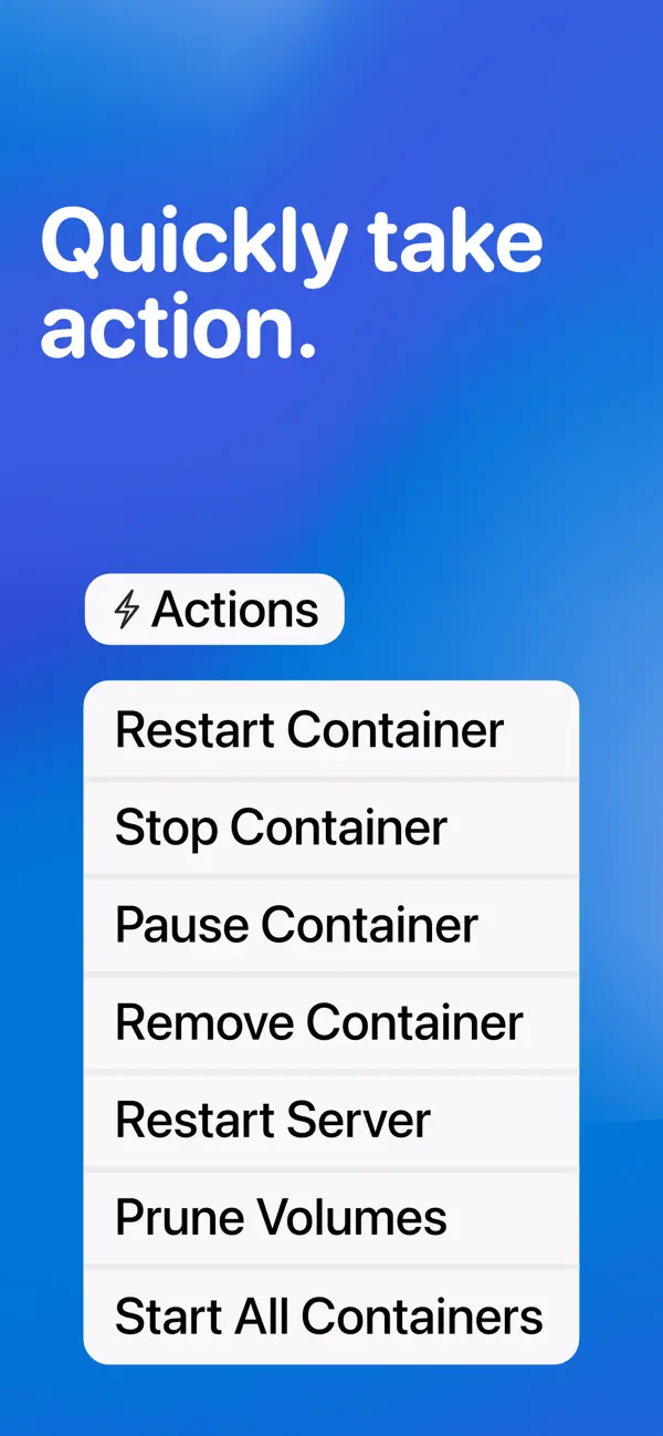#4. Docker Manager GUI - WhaleDeck (iOS) Oleh: Florian Seida