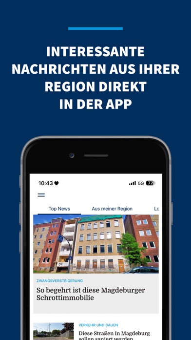 Volksstimme Digital Screenshot