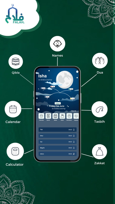 Falah App Screenshot