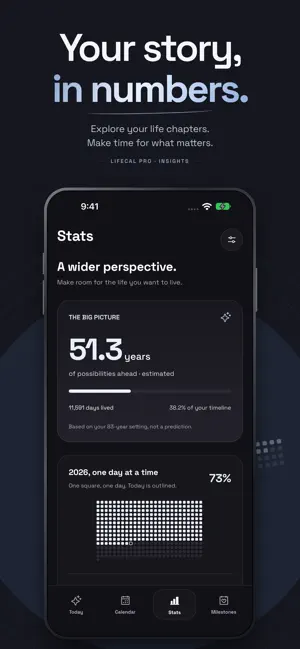 LifeCal: Life in Weeks Tracker screenshot 3