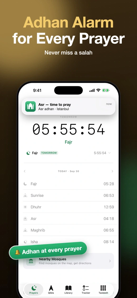 Namaz: Prayer Times & Quran screenshot 4