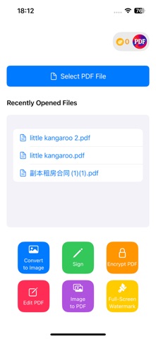 App screenshot