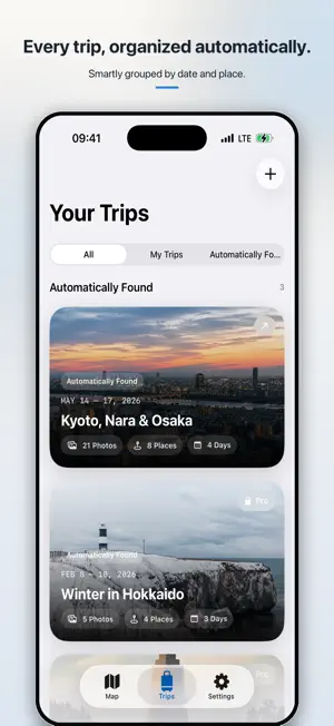 Travel Photo Map: Trip Album screenshot 2
