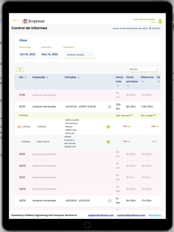 App screenshot