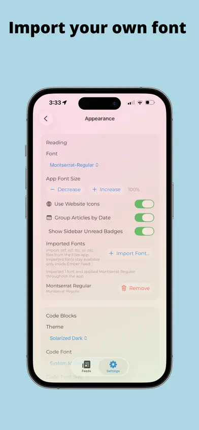 Ember Feed screenshot 2