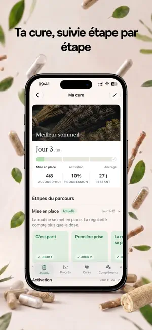 Kure: Suivi Compléments screenshot 3