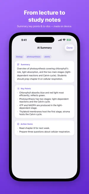 Appunti screenshot 3