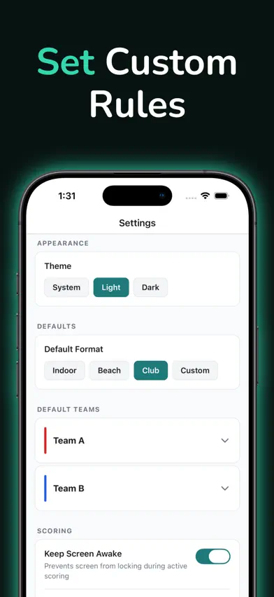 RallyPoint Scorekeeper screenshot 3