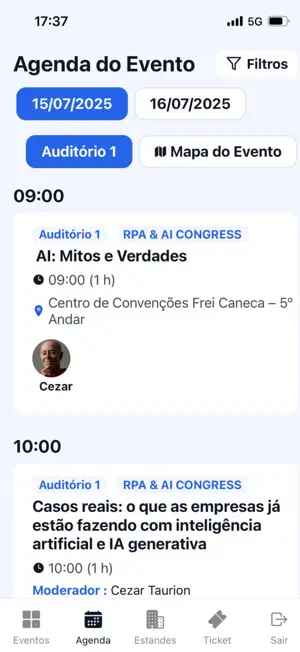 IIMA Eventos screenshot 2