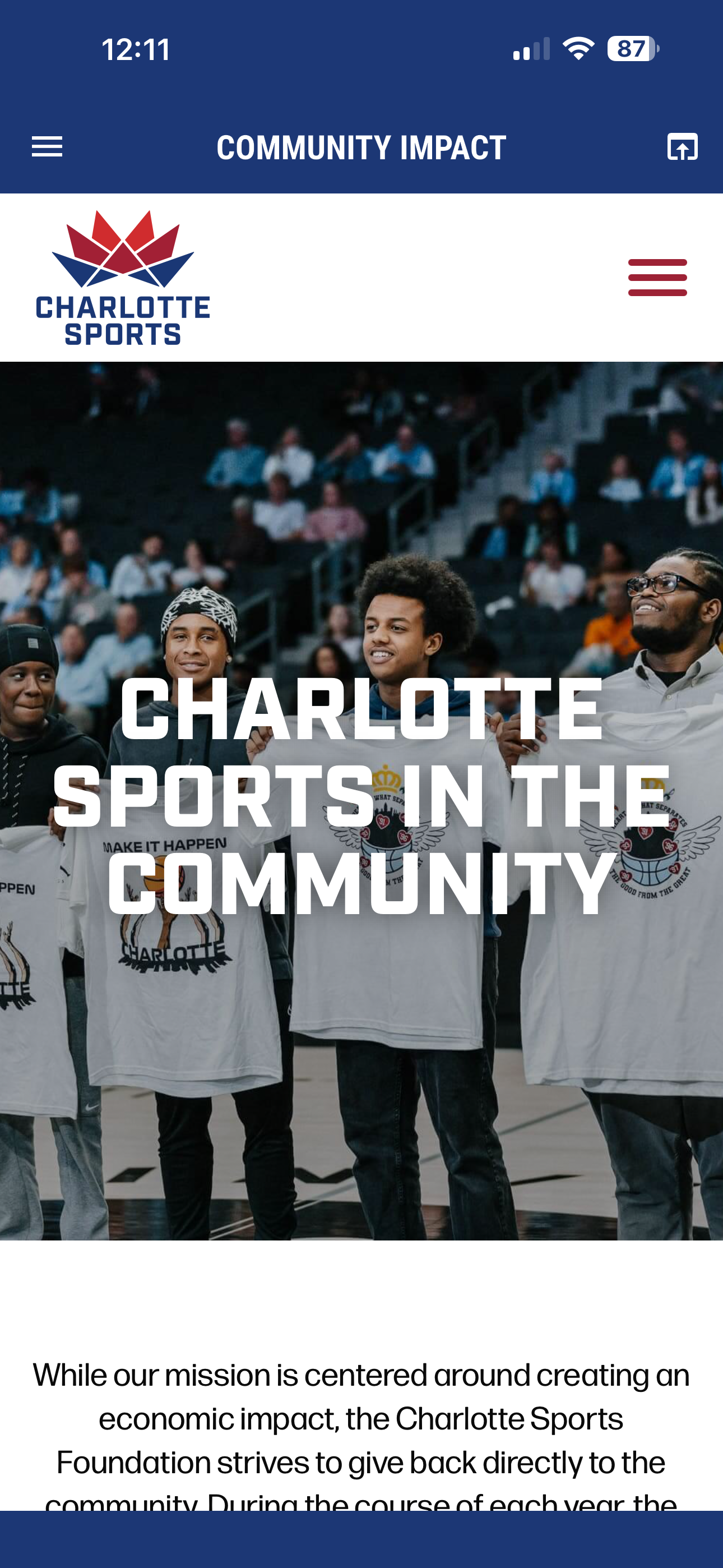 Charlotte Sports Official App screenshot 4