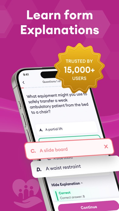 CNA Practice Exam Prep | 2026 iPhone screenshot 3 - Education app