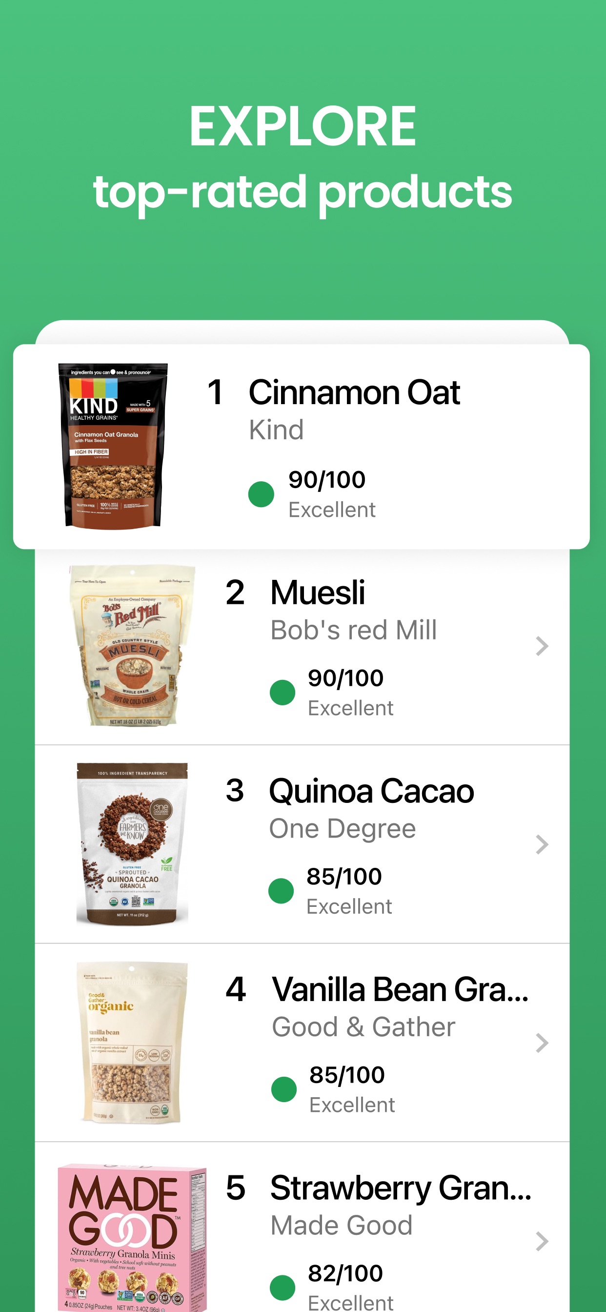 Yuka - Food & Cosmetic Scanner 스크린샷 4