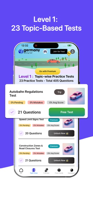 German Driving License Test Screenshot 4 of 9