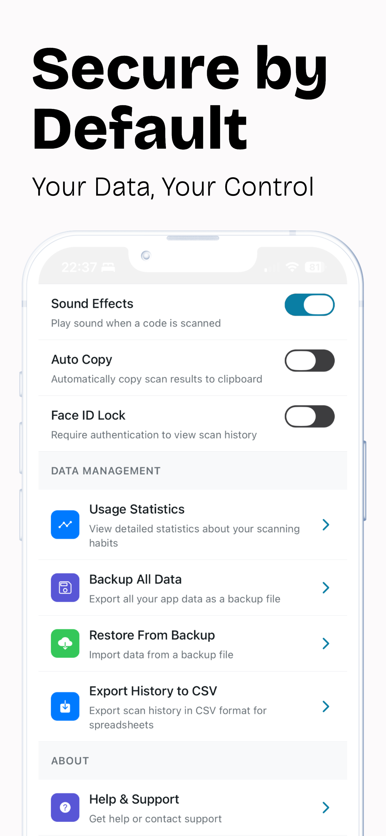 Advanced QR & Barcode Scanner screenshot 7