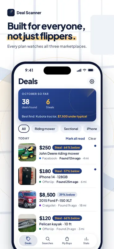 Deal Scanner: Deal Alerts screenshot 5 of 7