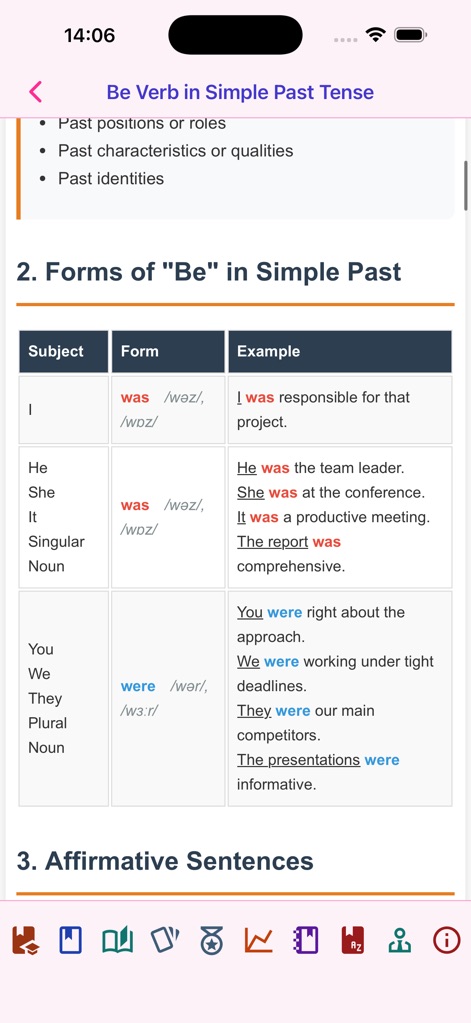 English Verb Tenses - Education App | MWM